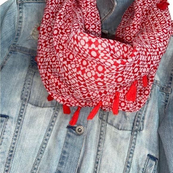 Southwest Infinity Tassel Scarf - Bid Now = Discounted Shipping - Picture 2 of 8